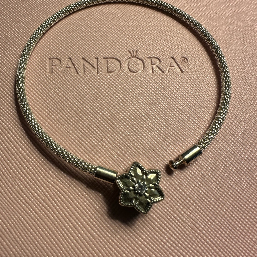Preowned Pandora bracelet sterling silver